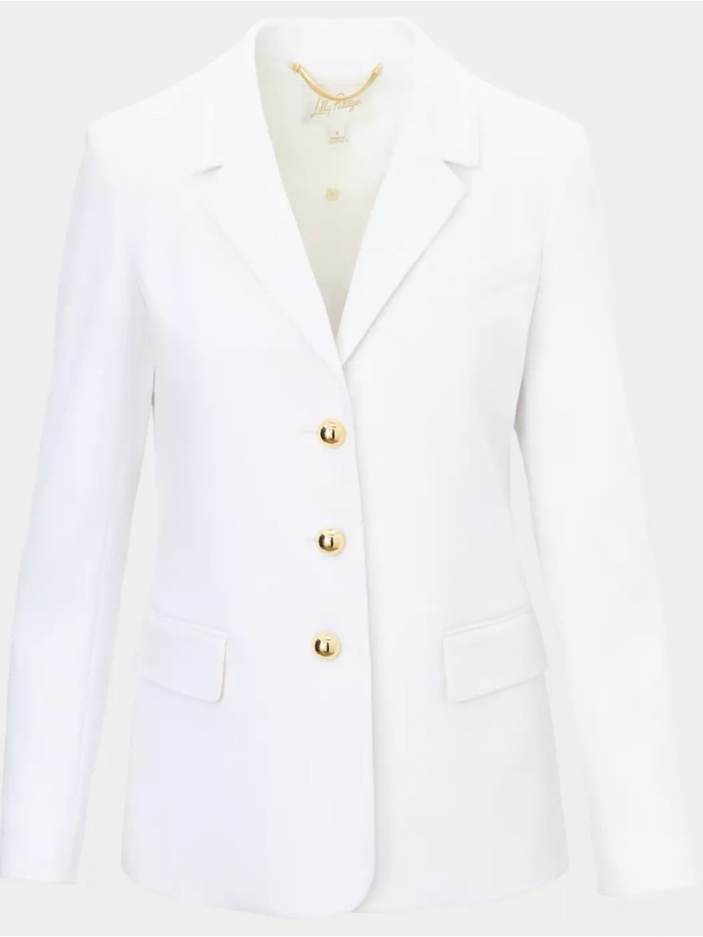 NWT Lilly Pulitzer Amryn Blazer in Coconut Size 8 - Picture 4 of 12